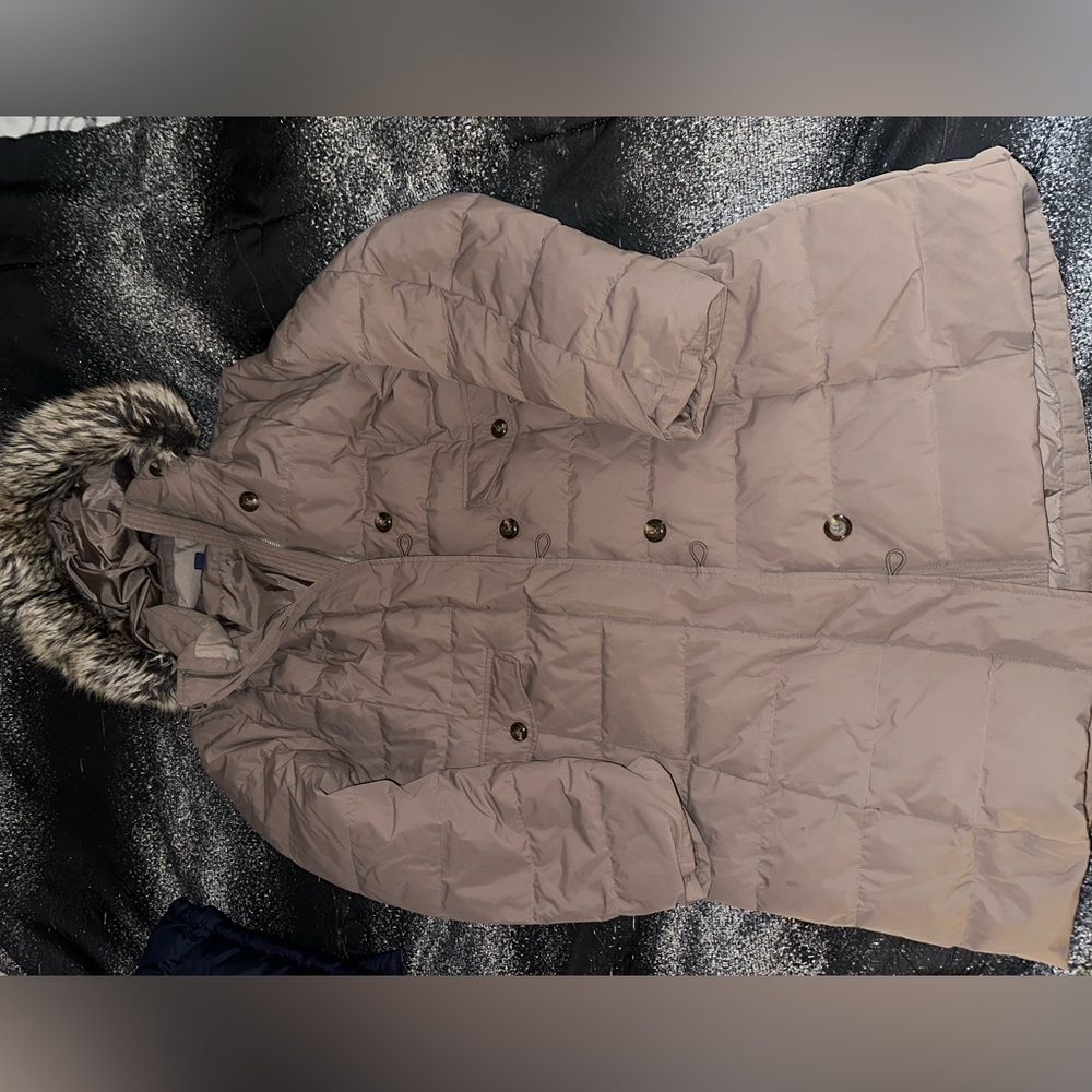 Lands’ End puffer coat